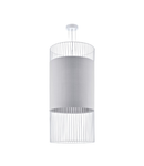 Pendant luminaire "Shilton" E27 60W white