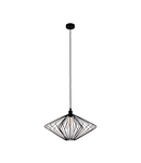 Pendant luminaire "Tabas" 60W black IP20