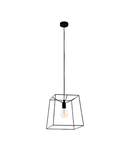 Pendant luminaire "Taunton" 60W black IP20