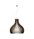 Pendant luminaire "Tindori" Ø1000 60W dark brown IP20