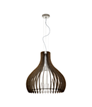 Pendant luminaire "Tindori" Ø1500 60W dark brown IP20