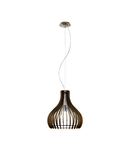 Pendant luminaire "Tindori" Ø380 60W dark brown IP20