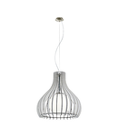 Pendant luminaire "Tindori" Ø500 60W white IP20