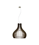 Pendant luminaire "Tindori" Ø600 60W dark brown IP20