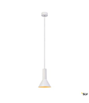 PHELIA PD, indoor pendant, E27, white, max. 23W, 17.5cm