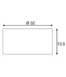 Plafonieră MALANG CL-1, E27, max. 2x60W