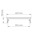 PMMA capac MF plat / Opal 2m