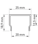 PMMA Cover TB angular / opal 2m