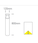 Polis LED LED 12W,4000K,1000lm,Ra 80,230W,IP65,anthracite