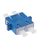 Premium SC-Duplex Coupling SM Polymer case blue