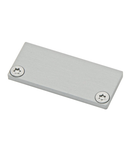 Profile end cap CLF flat closed incl. Screws