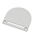 Profile end cap CLF round closed incl. Screws