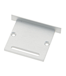 Profile end cap CLI flat with longhole incl. Screws