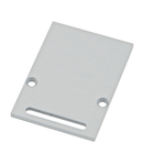 Profile end cap CLR angular with longhole incl. Screws