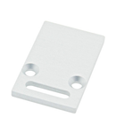 Profile end cap LBR angular with longhole incl. Screws