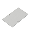 Profile end cap MFR square incl. screws