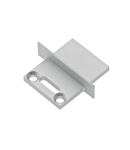 Profile endcap LBJ square with cable entry incl. screws