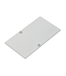 Profile endcap MFH square closed incl. screws