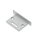 Profile endcap TBJ flat with cable entry incl. screws