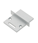 Profile endcap TBJ square with cable entry incl. screws