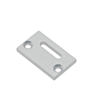 Profile endcap TBK flat with cable entry incl. screws