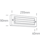 Psira A LED 6W 120lm 3000K Ra80 220-240V anthracite