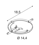 QRB,Cablu susp.,QR111,albptr. TENSEO, pivotant