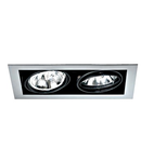 QUADRO-DUE HCI-T 2x70 G12 Flood, recessed spots