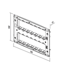 Ramă de montaj fără ghiare 2x7M