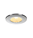 Rama decorativa f. F-Light DOWNLIGHT,rosu,crom,sticla clar