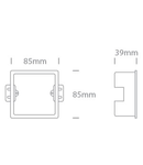 Recessed housing for LID15902