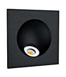 Recessed LED Spotlight "Zarate" 2W 3000K black