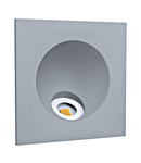 Recessed LED Spotlight "Zarate" 2W 3000K silver