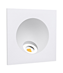 Recessed LED Spotlight "Zarate" 2W 3000K white
