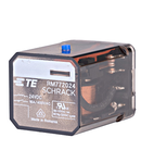 Releu RM 16A 24V c.c. 3CC, Faston 187, (pentru soclu RM)