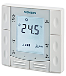 Room thermostat for flush mounting with KNX communication