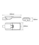 RUBINO LED 36W 4150lm/757 ECG IP66 O7 gray class II