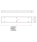 SARW LED Sport 47W,840,5625lm,IP20,230V,DALI,white