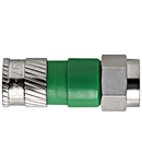 SAT Coax F-connector Compression,cable Dielec. 4,9,CFS 97-48