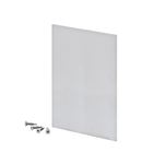 SEALZA 1 END CAP recessed WHITE-MATT