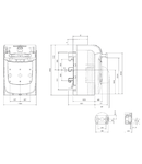 Separator it.sigurante 250A cu supraveghere sistem 60mm