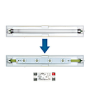 Set 4x1W ERT LED banda inloc. + NT24 + conector ptr.retrofit