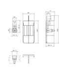 Set cleme ramă 50mm²-240mm²