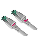 Set plăcuţă marcare magenta Patchcord cu LED (100 buc)