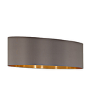 Shade f.Pendant luminaire Pasteri Pro 2x60W cappuccino/gold