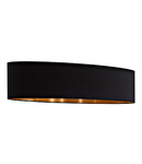 Shade for Pendant luminaire "Pasteri Pro" 2x60W black/copper