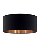 Shade for Pendant luminaire "Pasteri Pro" black/copper