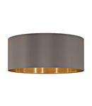 Shade for Pendant luminaire "Pasteri Pro" cappuccino/gold