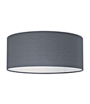 Shade for Pendant luminaire "Pasteri Pro" grey/white