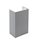 Shade for Wall luminaire Pasteri Pro B: 180 mm grey/silver